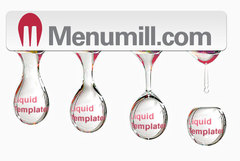 Menumill uses Liquid Templates